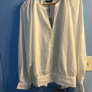 Karl Lagerfeld Classic White Blouse